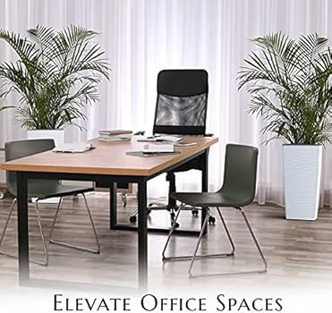 Janska by Mueller M-Resin Heavy Duty Tall Planter, Indoor/Outdoor Grande Plant, Tree, Flower Pot,... | Amazon (US)