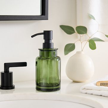 Apothecary Glass Bath Accessories | West Elm (US)