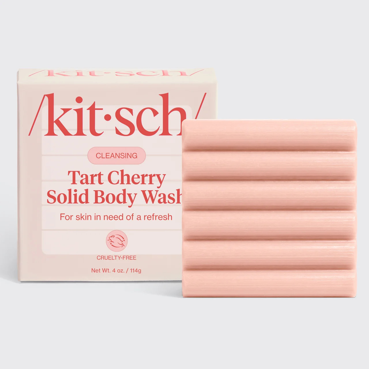Cleansing Tart Cherry Solid Body Wash | KITSCH | Kitsch