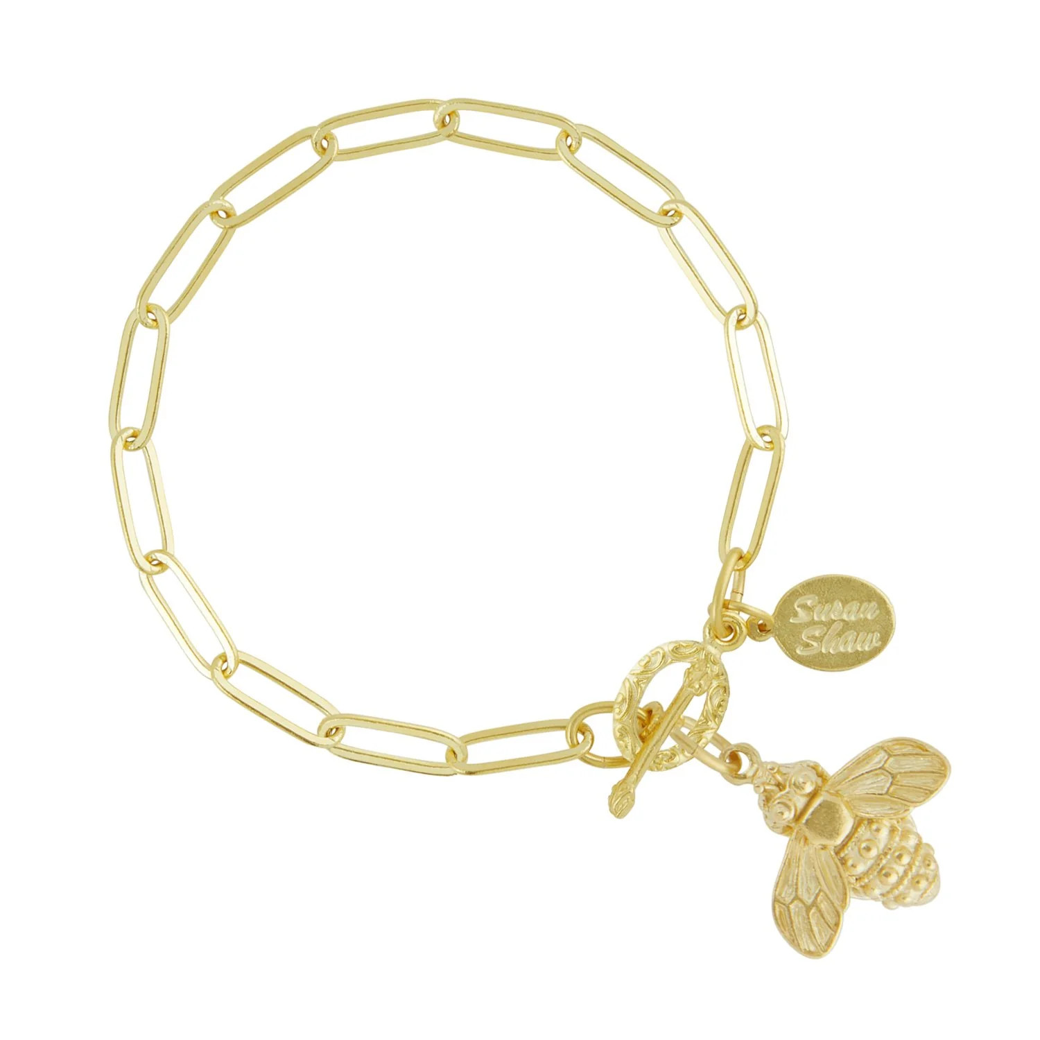 Bee Paperclip Bracelet | Susan Shaw