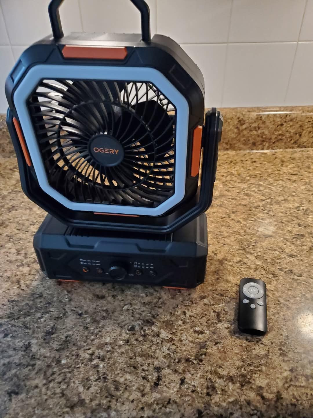 OGERY 2025 Upgraded Camping Fan, Portable Rechargeable Fan with 20000mAh Battery Powered, Stronge... | Amazon (US)