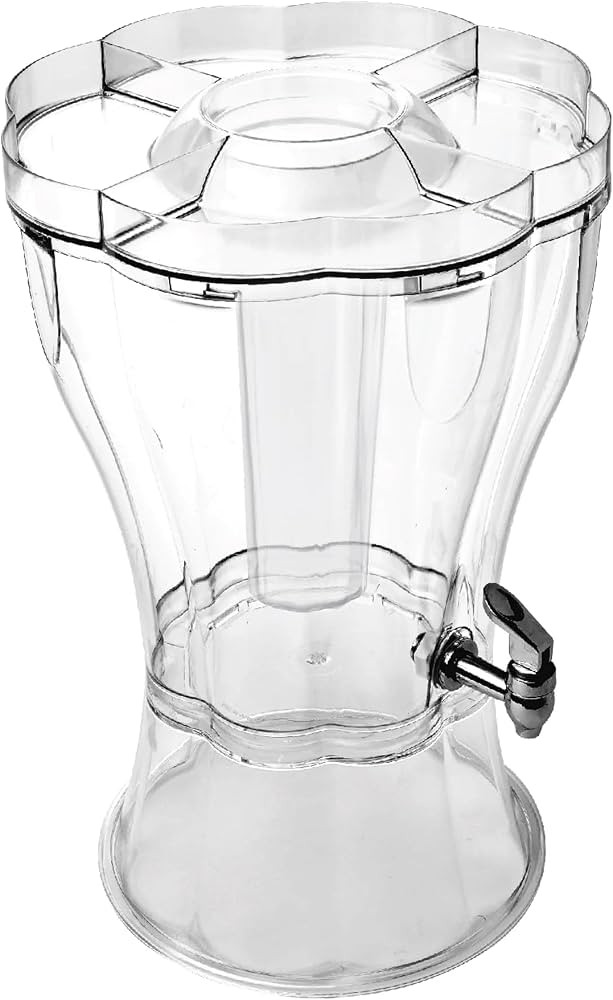 3.5-Gallon Beverage Dispenser - Break-Resistant Tritan Drink Dispenser with Removable Ice-Cone & ... | Amazon (US)
