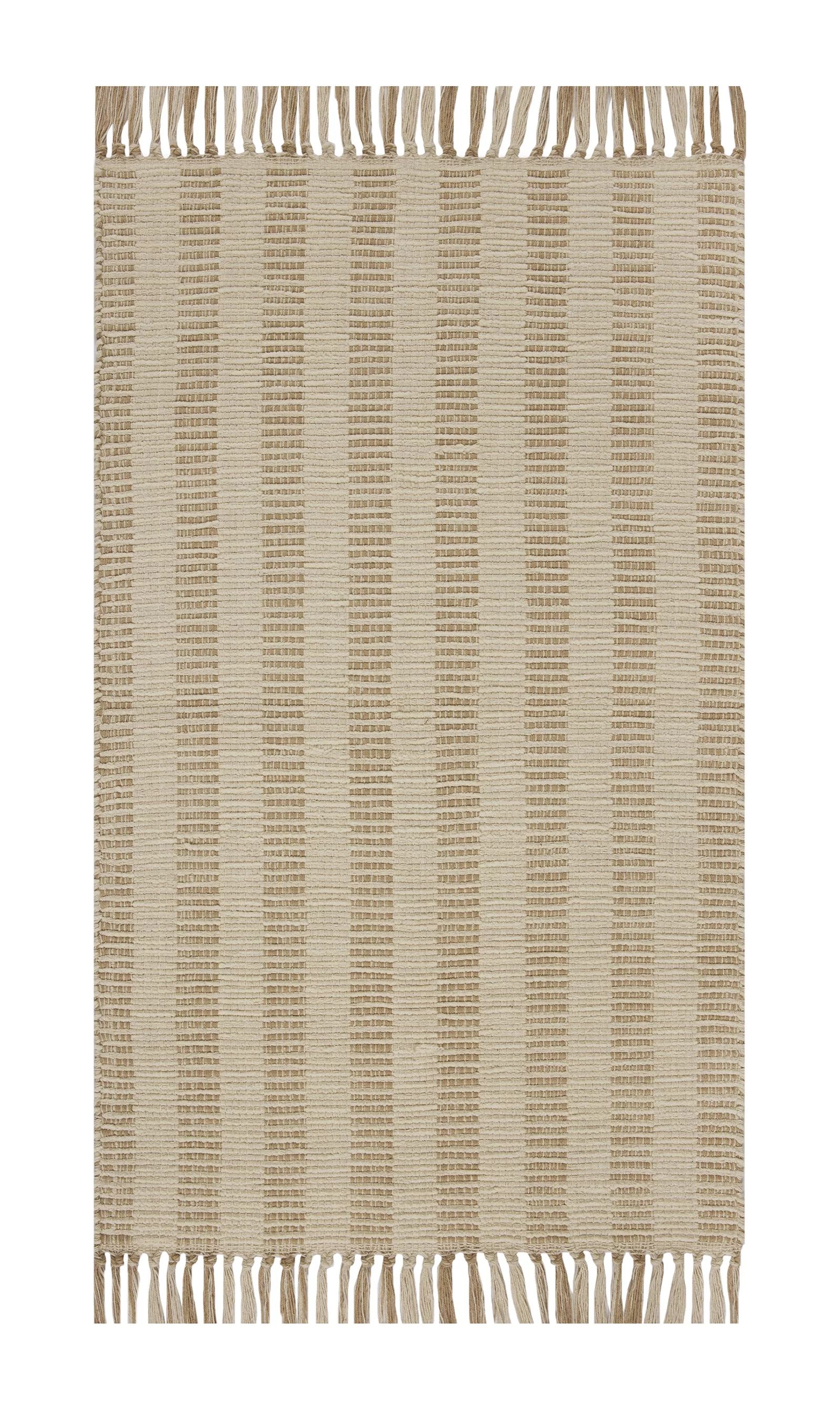 Better Homes & Gardens Beige Lines Indoor 24" x 40" Accent Rug | Walmart (US)