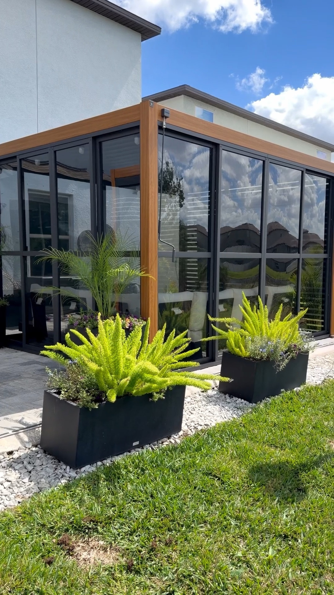 Started with planters… now it’s a whole tropical vibe! @Wayfair #ad #wayfairpartner #wayfair 

#LTKSeasonal #LTKHome