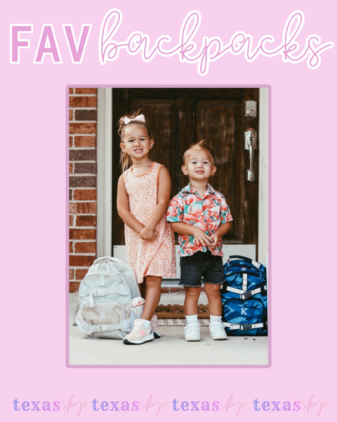 Favorite kids backpacks!!! They both have the small

#LTKfamily #LTKkids #LTKBacktoSchool