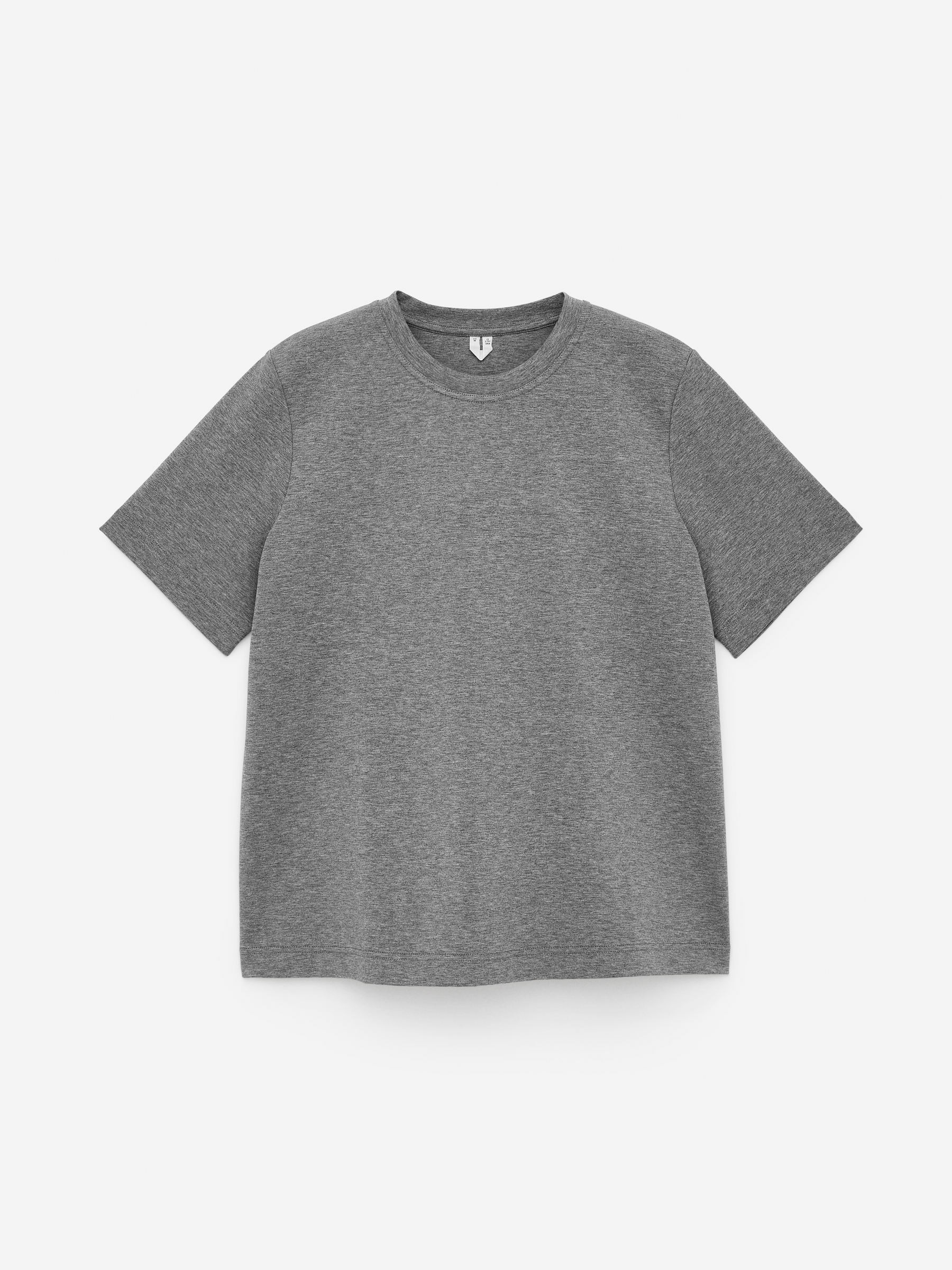 PEARL Heavyweight T-Shirt – Grey Melange – Women – ARKET GB | Arket UK