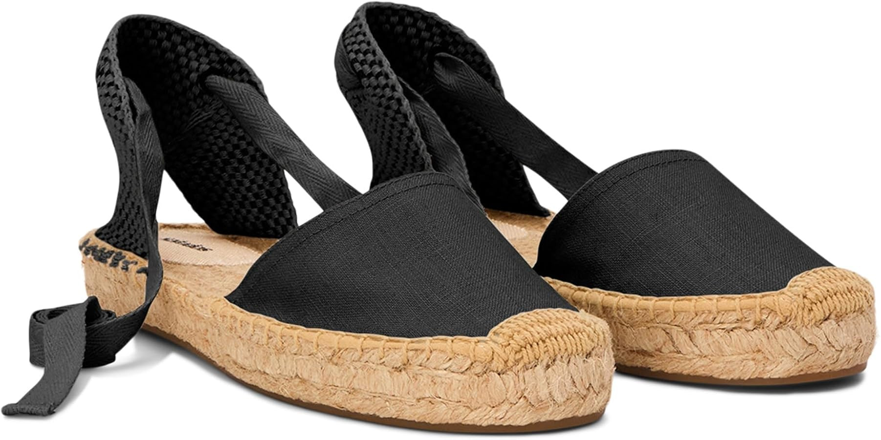 Soludos Women's Lauren Lace Up Espadrille Flat Sandal | Amazon (US)