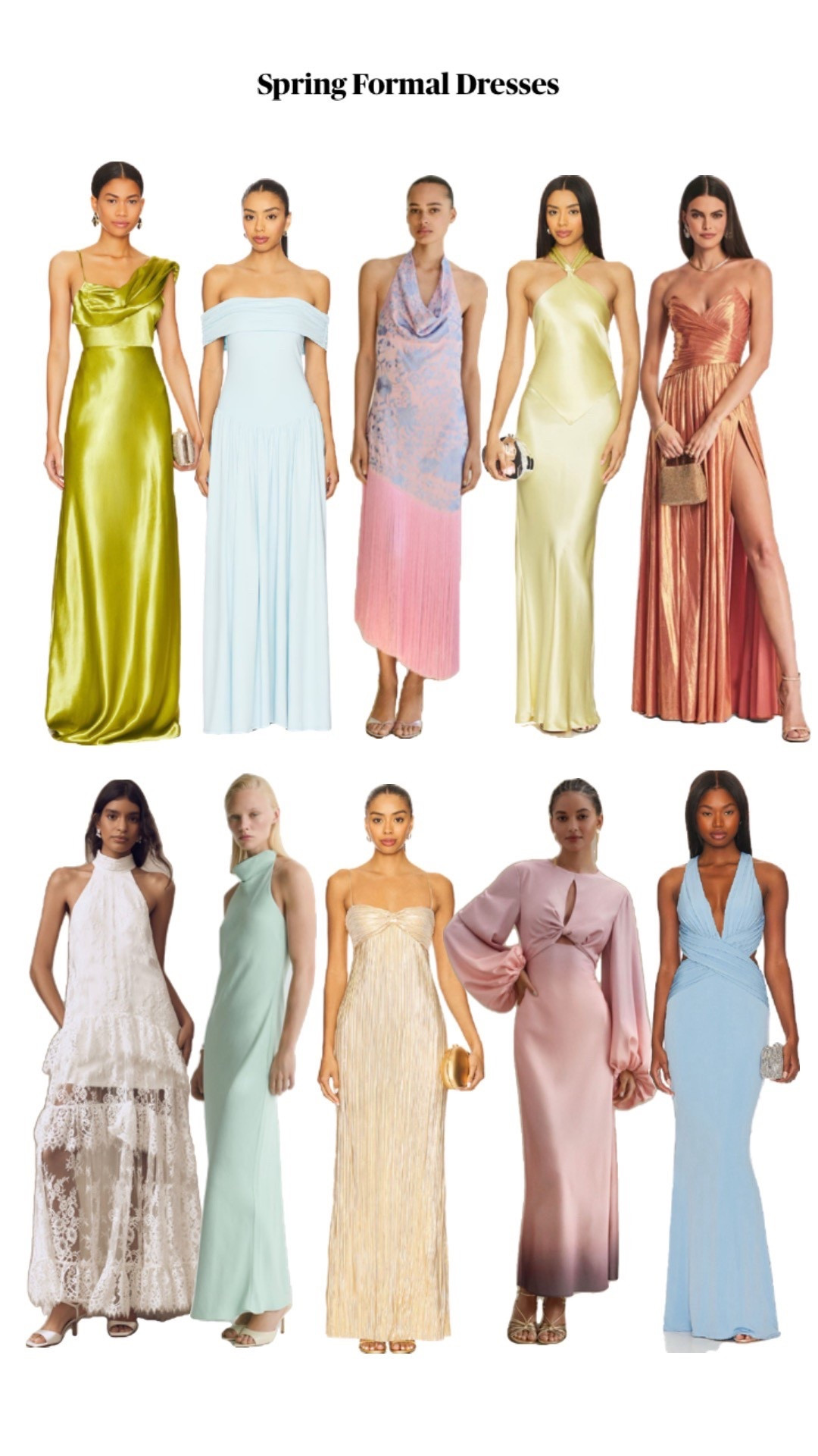 Spring formal dress inspo 

#LTKootd #LTKBeauty #LTKgrwm
