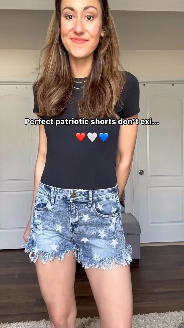 Perfect shorts for Fourth of July don’t exi… ❤️🤍💙

#LTKSeasonal #LTKvlog
