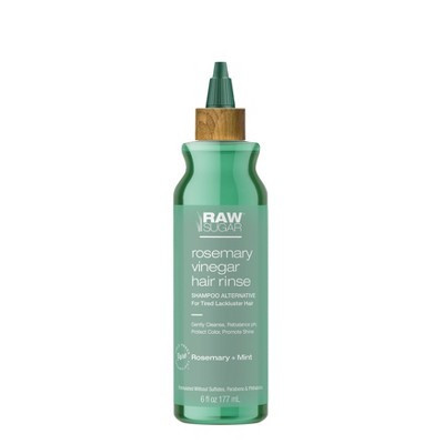 Raw Sugar Rosemary Vinegar Hair Rinse Shampoo Alternative - Rosemary + Mint - 6 fl oz | Target