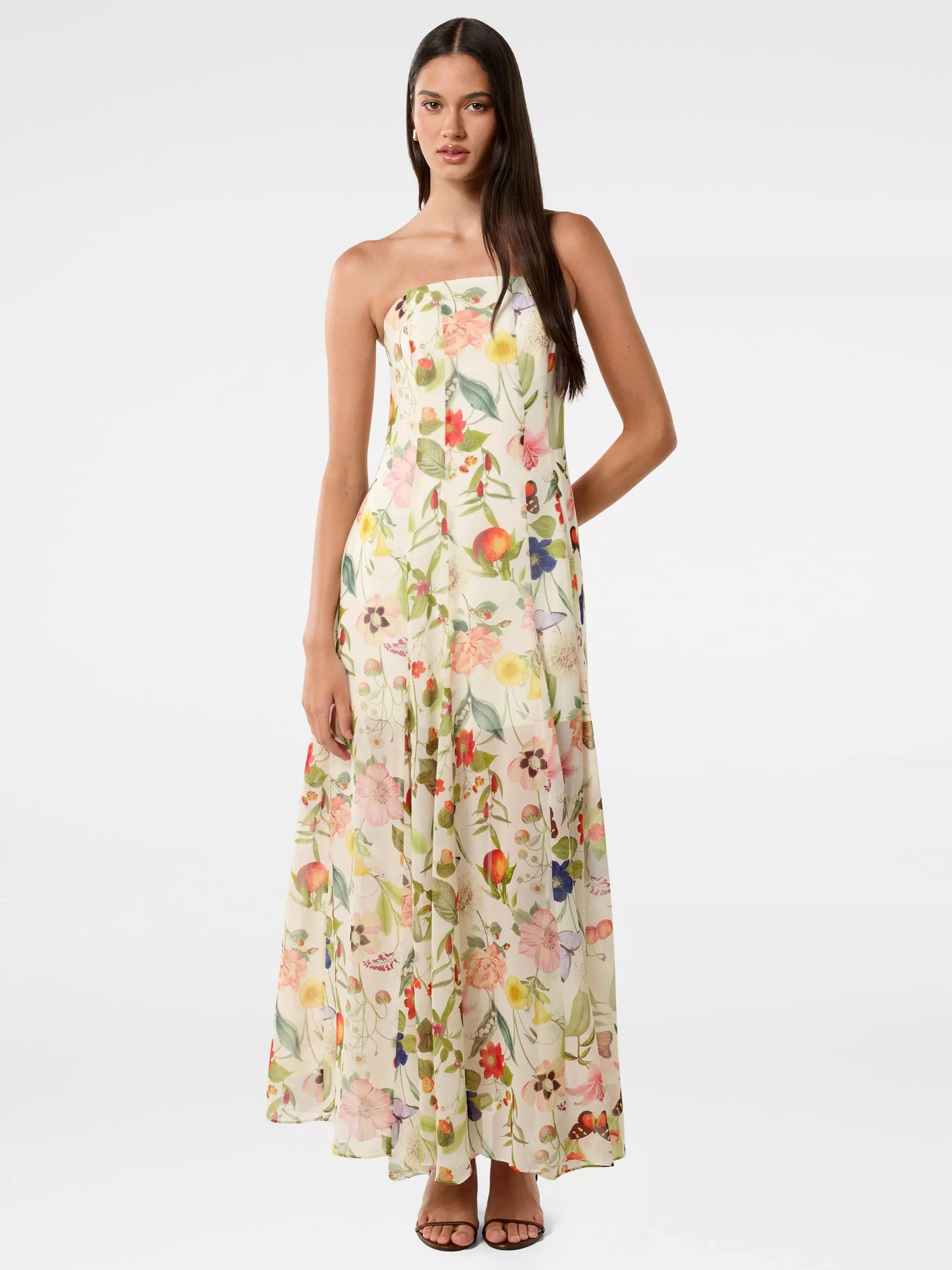 Forever NewKimora Midi Dress, Multi | John Lewis (UK)