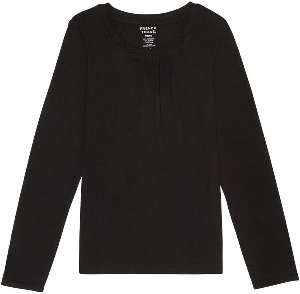 French Toast Girls' Long Sleeve Crewneck Tee | Amazon (US)