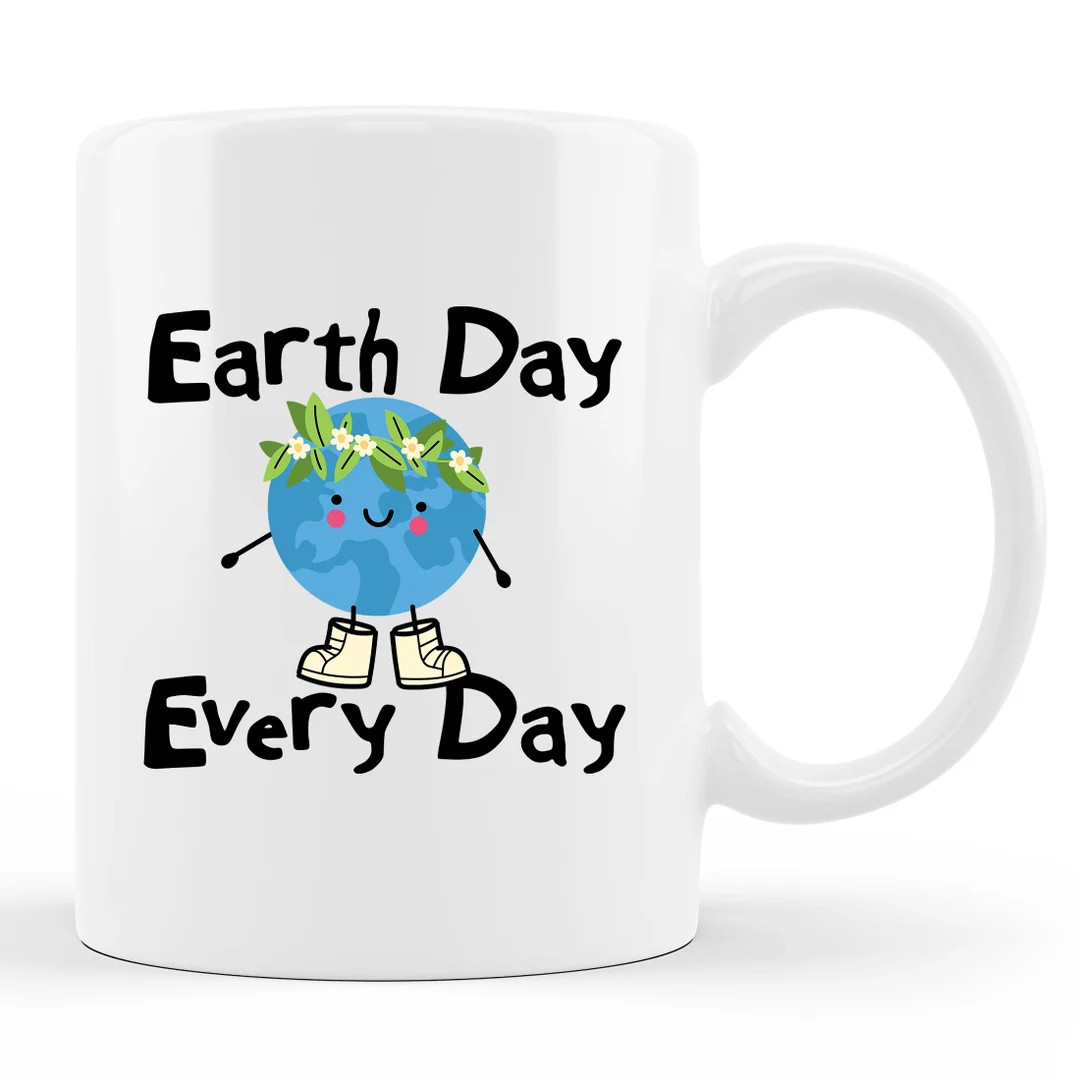 Earth Day Mug. Earth Day Gift. Planet Mug. Environmental Mug. Earth Mug. Earth Day Mugs. Mother E... | Etsy (US)