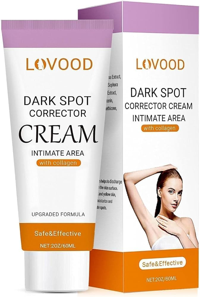 LOVOOD Dark Spot Corrector Cream - Underarm, Neck, Armpit, Knees, Elbows, Private Areas, Intimate Areas - Upgraded Formula, Instant Result 2 fl.oz | Amazon (US)