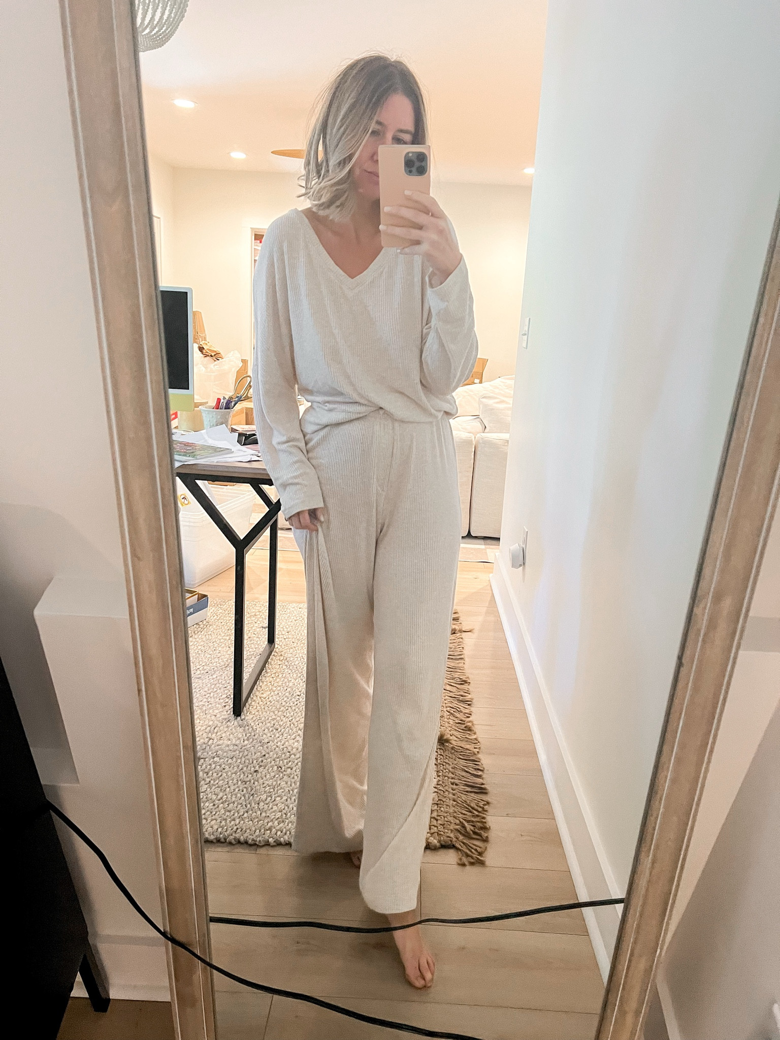 The comfiest loungewear. Size down in pants. Under $50 for the set!

#LTKGiftGuide #LTKFindsUnder50 #LTKHome