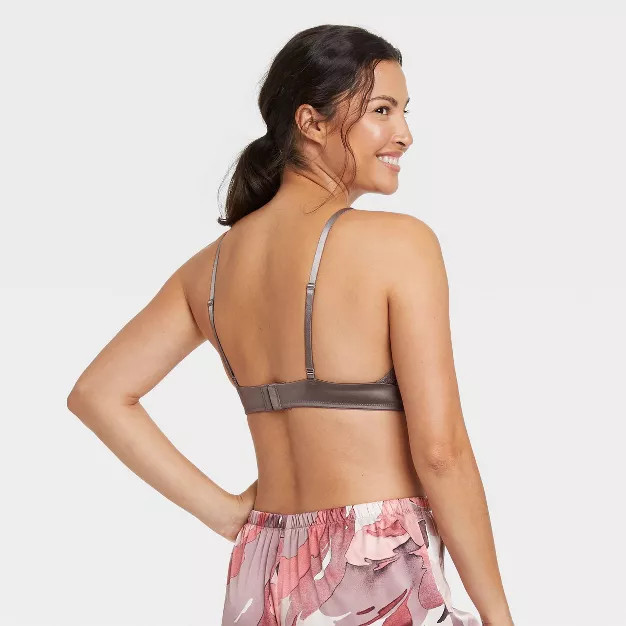 Women's Satin and Lace Bralette - Auden™ | Target