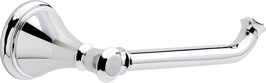 Delta Faucet 79750 Cassidy Toilet Paper Holder, 3.63 x 8.38 x 3.63 Inches, Chrome | Amazon (US)
