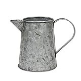 Stonebriar Small Country Rustic Galvanized Metal Pitcher with Handle, 5 inch | Amazon (US)