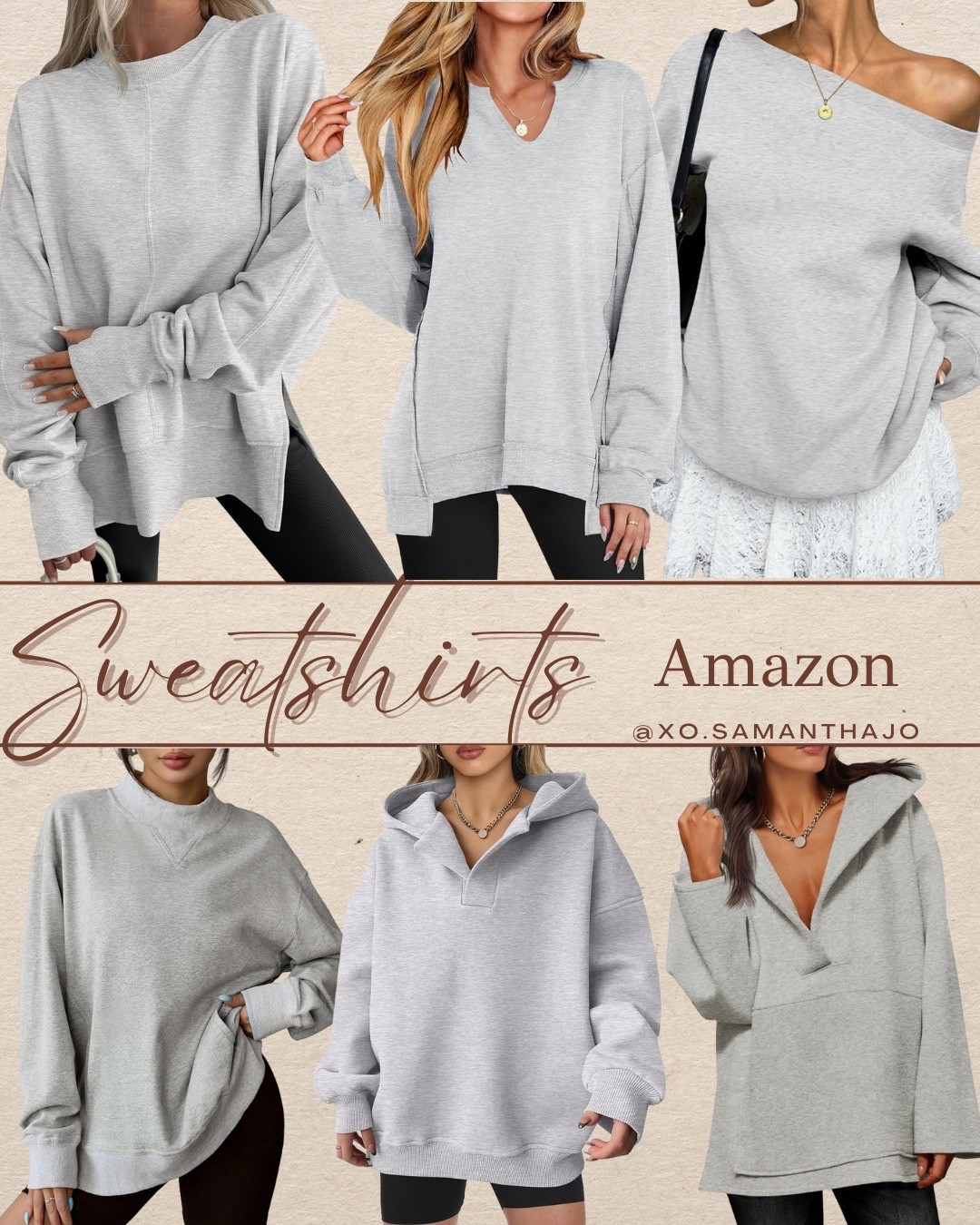oversized sweatshirt women, Amazon sweatshirts, crewneck pullover, v-neck sweatshirt, off shoulder sweatshirt, hooded sweatshirt, cozy fall outfit, winter loungewear, casual sweatshirt outfit, leggings and sweatshirt outfit, biker shorts and sweatshirt, neutral gray sweatshirt, capsule wardrobe basics, affordable sweaters women, trendy sweatshirts 2025, comfy everyday pullover

#LTKStyleTip #LTKSeasonal #LTKFindsUnder50