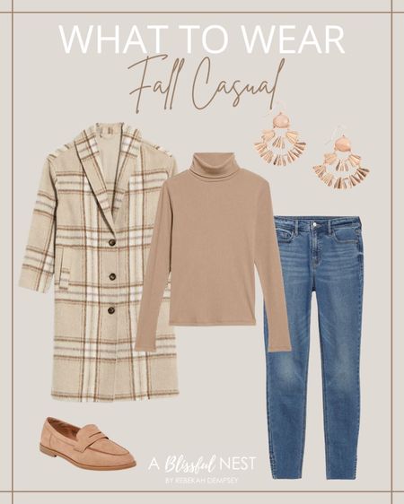 The perfect cozy fall outfit! Obsessed with this camo turtleneck sweater, comfy mom jeans, plaid jacket, and loafers.

#falloutfit #fallcoat #nyc #chicago #turtleneck #loafer #shoe #datenightoutfit #plaidjacket

Jcrew style, J.Crew factory, preppy outfit, look of the day, fall vibes.

#LTKSeasonal #LTKstyletip #LTKfit