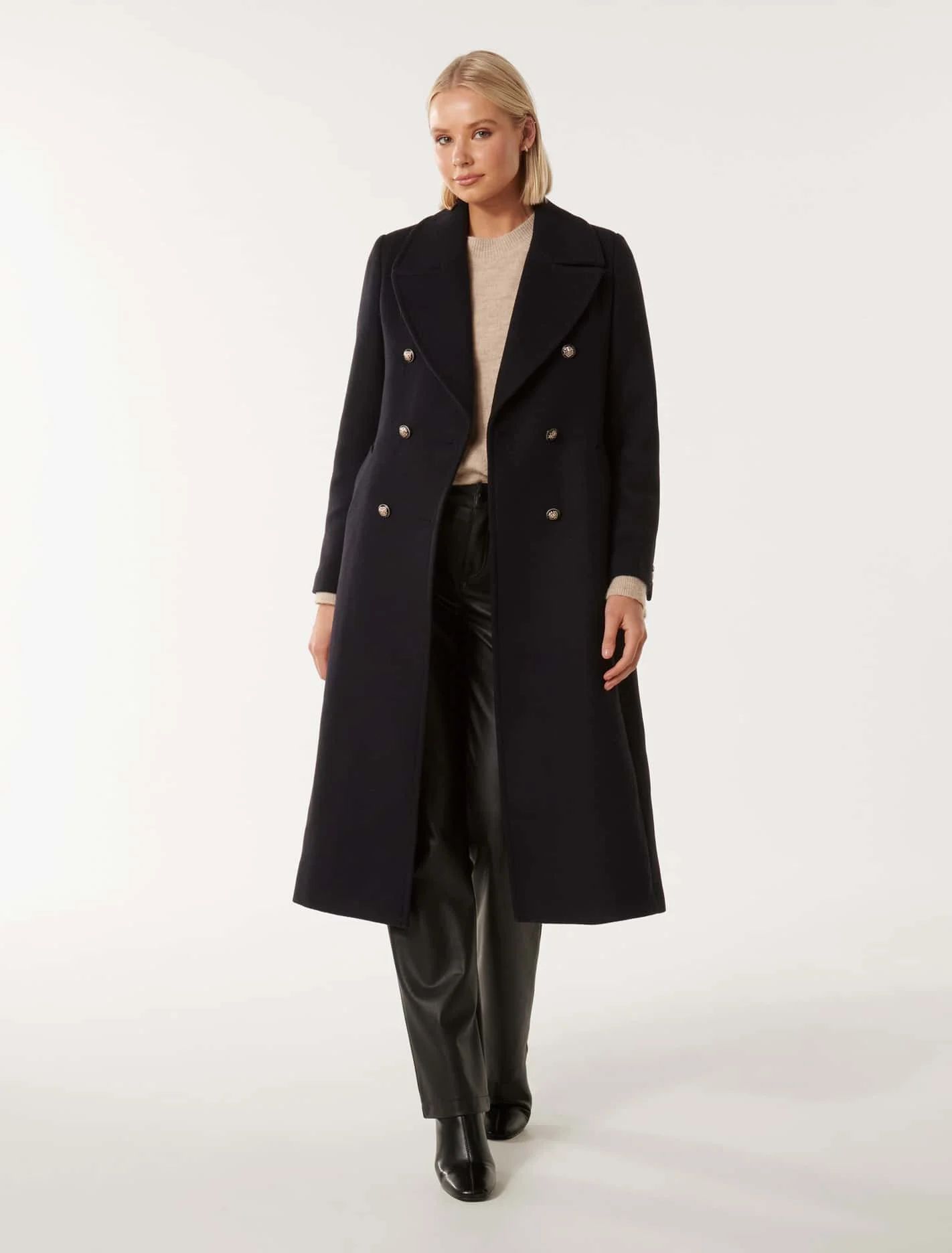 Penny Military Coat | Forever New (AU)