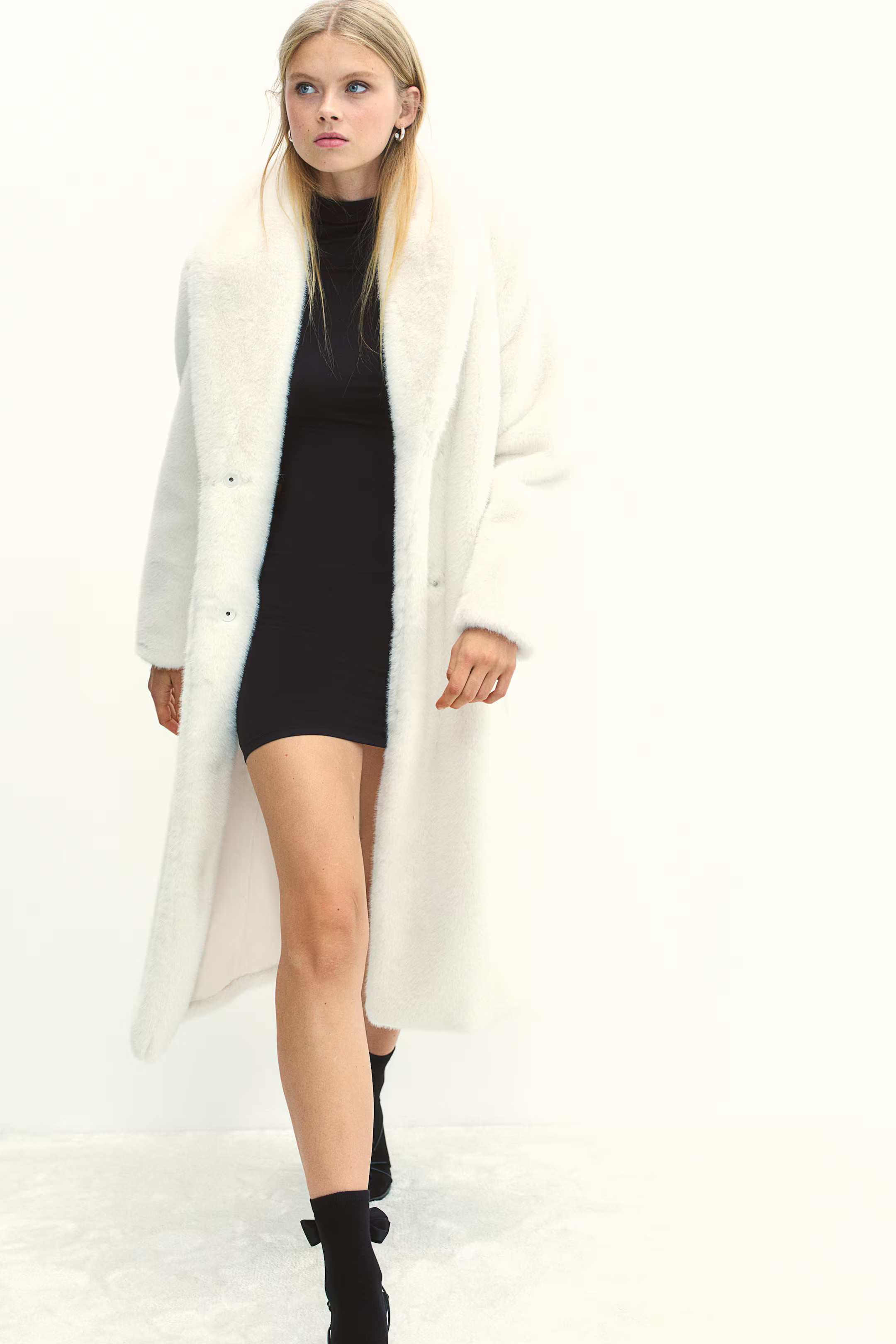 Fluffy coat | H&M (US + CA)