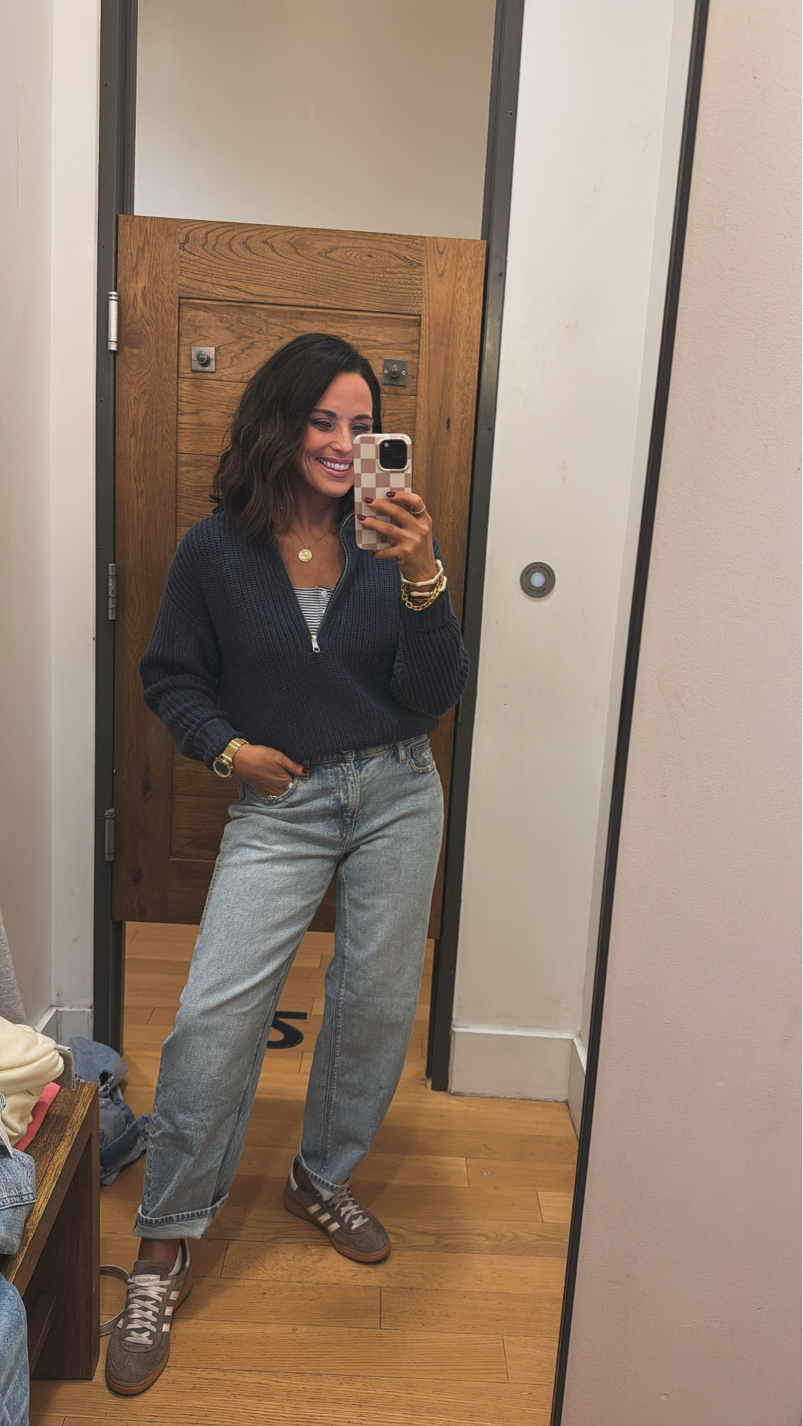 I love this little quarter zip sweater paired with jeans!
Casual outfit inspo, easy winter outfit, mom outfit, everyday look, VintagePickin, aprilwilkss

#LTKmomlife #LTKPetite #LTKootd
