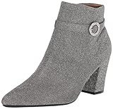 LifeStride Women's Sparkle Ankle Boot, Pewter Shimmer, 8 | Amazon (US)