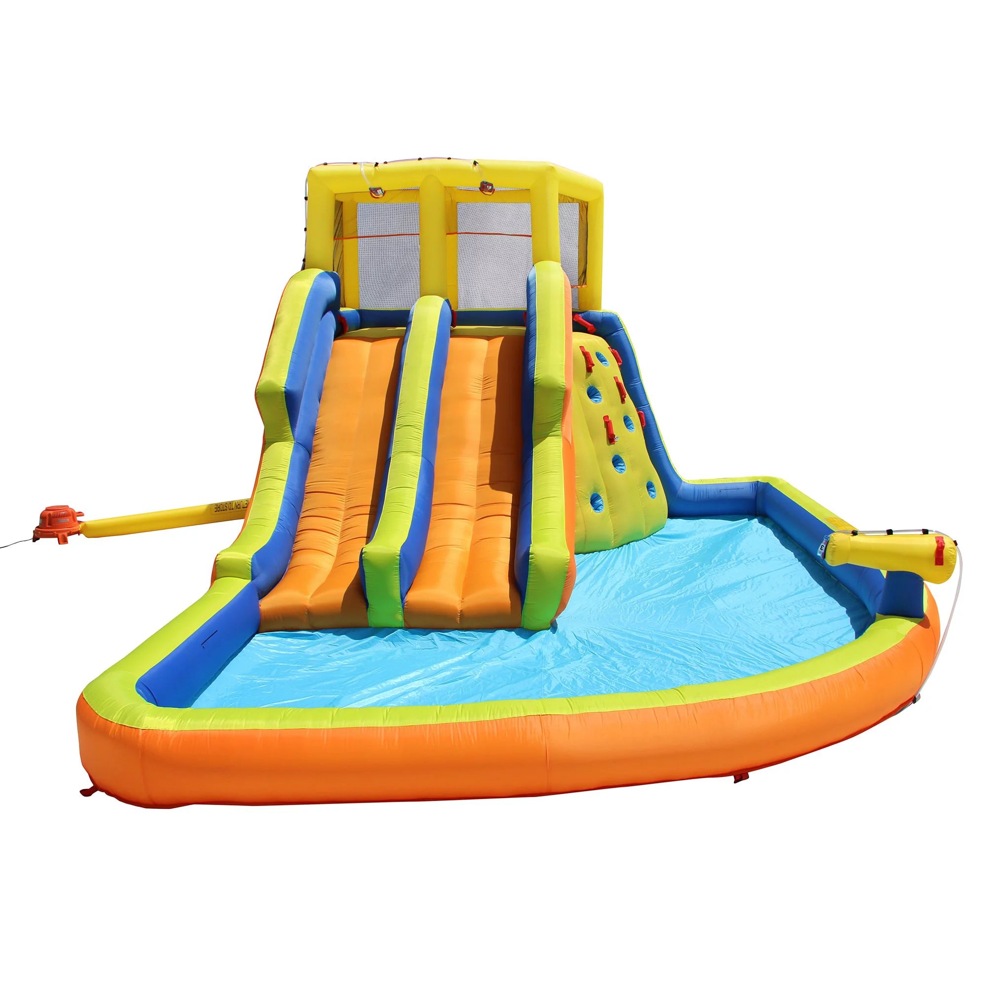 Banzai Double Drench Inflatable Water Park, 15' x11'5" x 8'4"  Outdoor Splash Toy | Walmart (US)