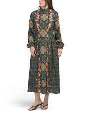 Long Sleeve Mock Neck Maxi Dress | Casual Dresses  | Marshalls | Marshalls