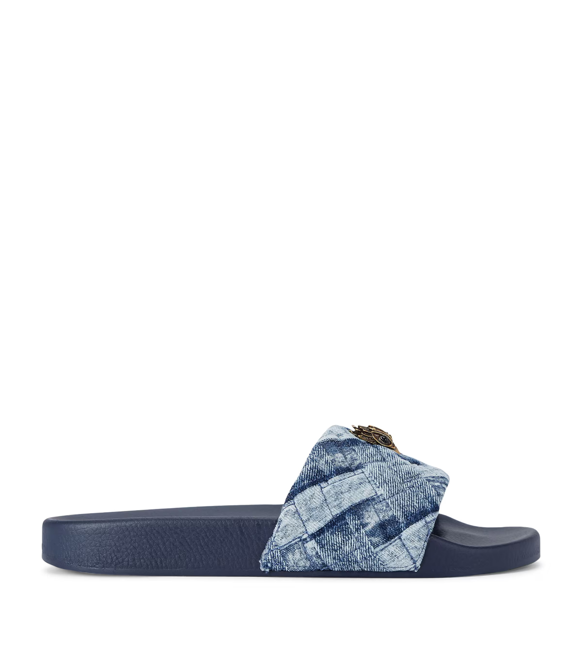 Kurt Geiger London Denim Meena Eagle Slides | Harrods (US)