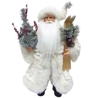 Santa's Workshop 15" White Winter Coat Claus | Michaels Stores