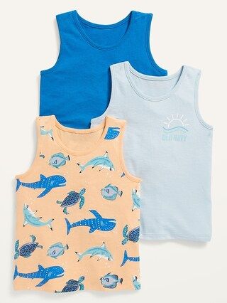 Unisex Tank Top Variety 3-Pack for Toddler | Old Navy (US)