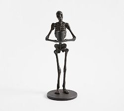Skeleton Candle Holder | Pottery Barn (US)