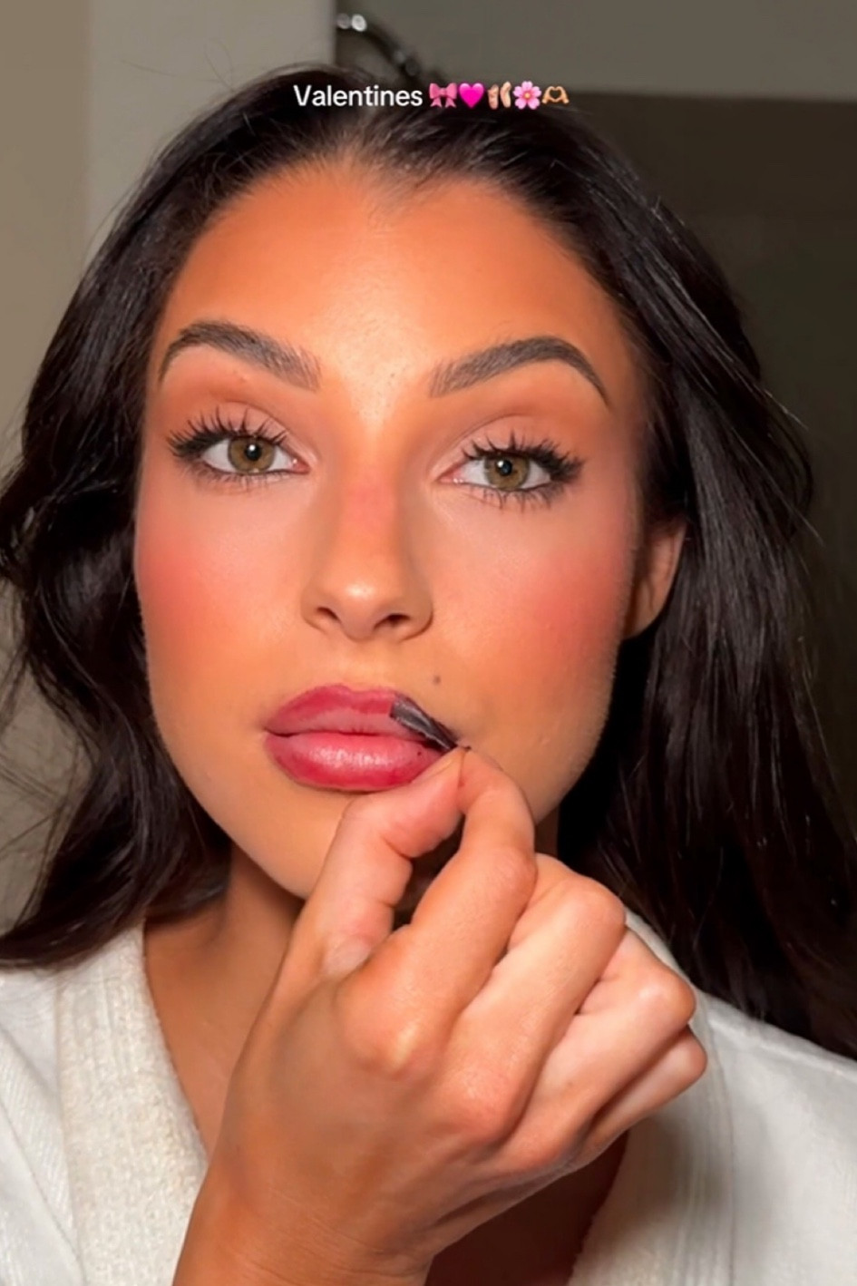 Favorite peel off lip tints !
These truly have staying power of 8 hours. So beautiful! Extremely intimidating to apply on (they almost look black) but the final product is stunning! 