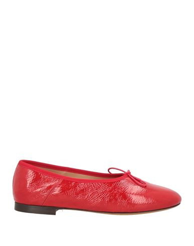 Mansur Gavriel Woman Ballet flats Red Size 10.5 Leather | YOOX (US)