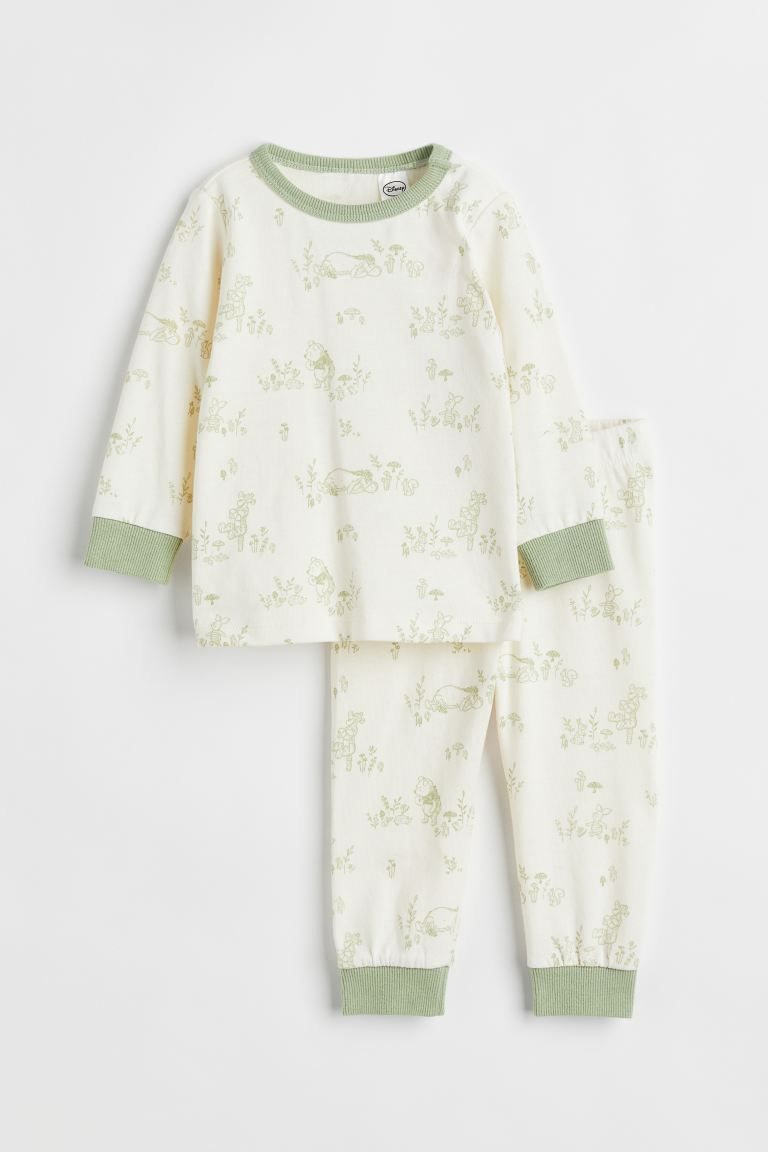 Printed Cotton Pajamas | H&M (US + CA)