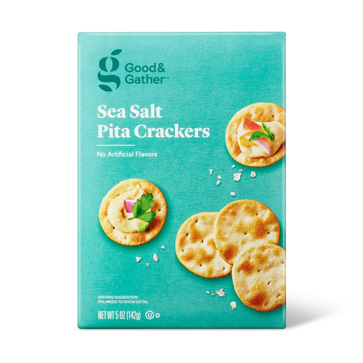 Sea Salt Pita Crackers - 5oz - Good & Gather™ | Target