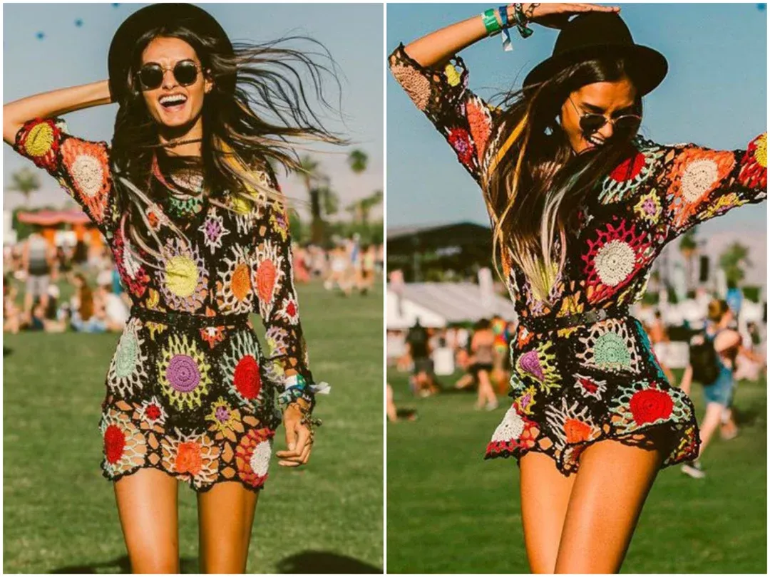Easy Crochet FESTIVAL Beach DRESS curated on LTK