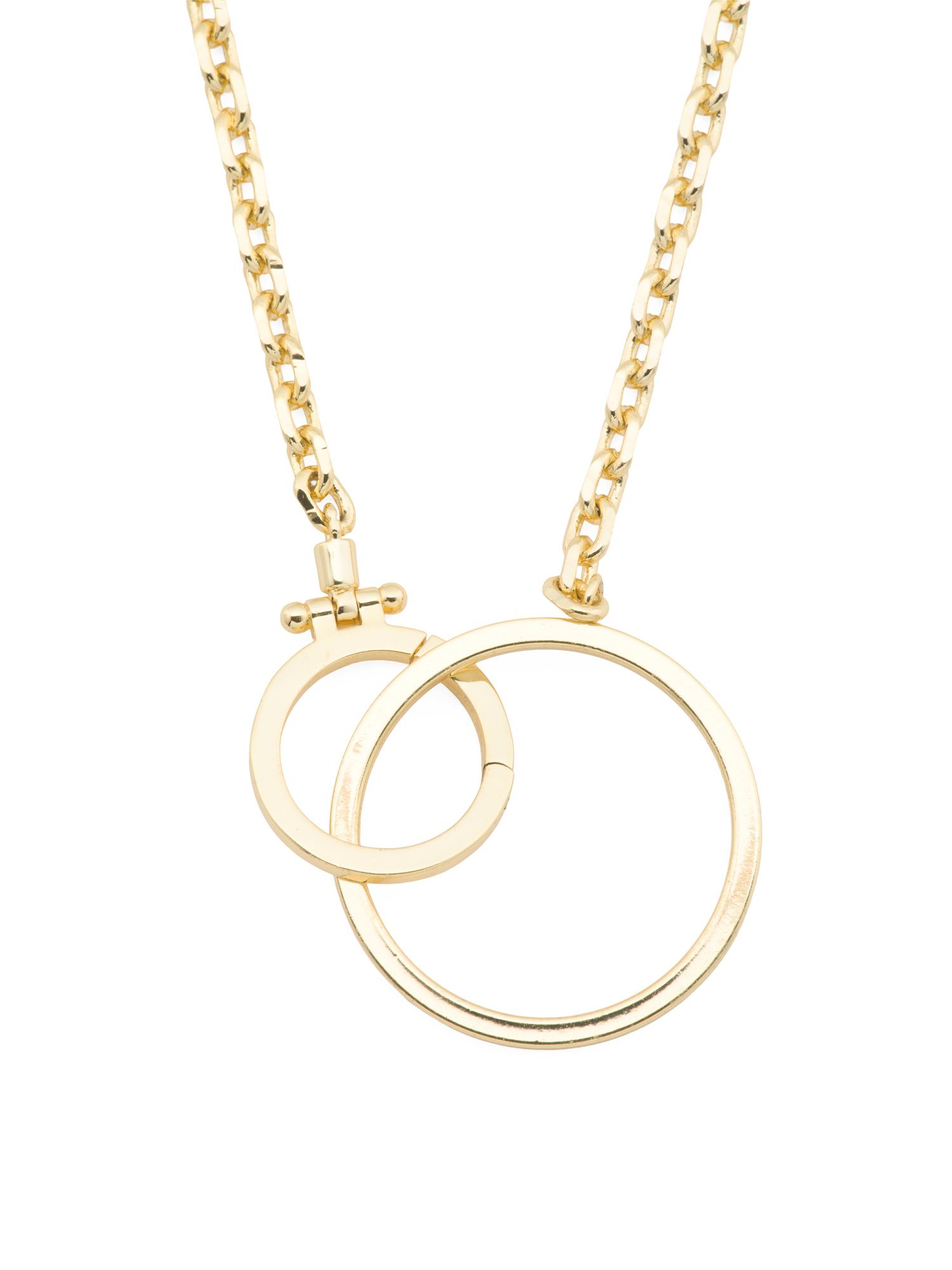 18k Gold Plated Parker Pendant Necklace | TJ Maxx