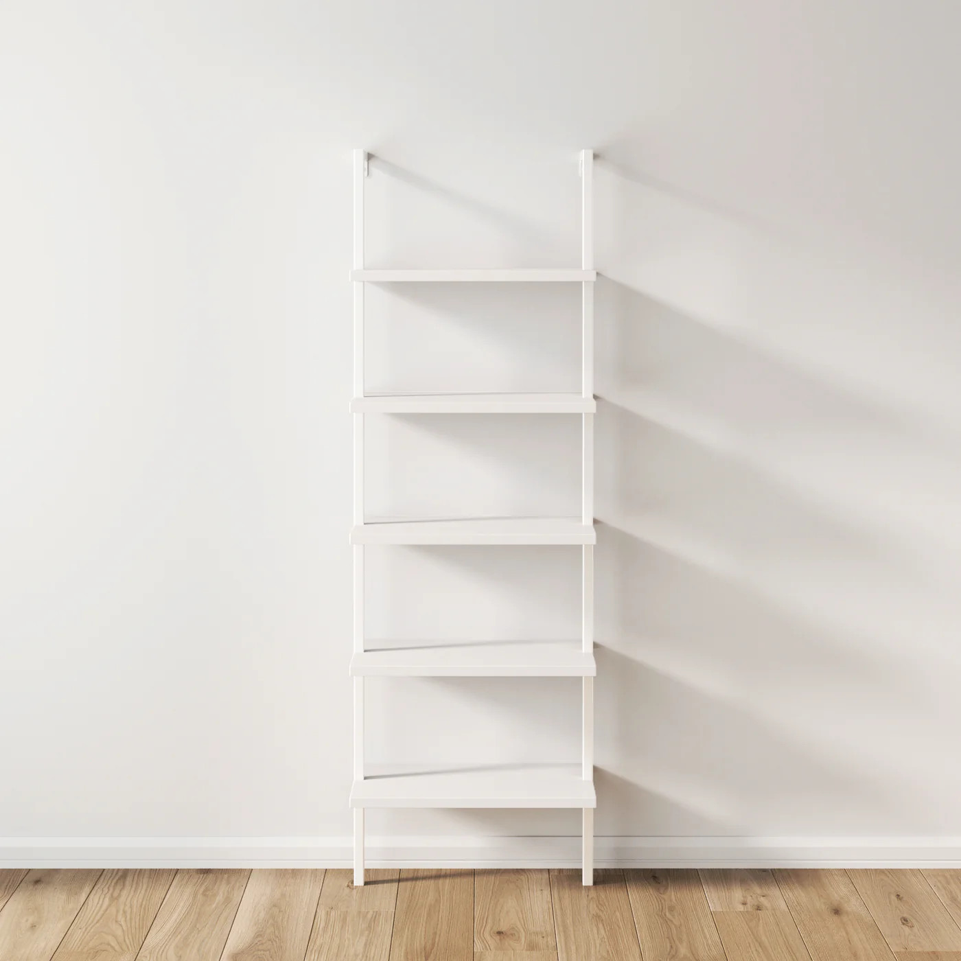 Wood Wall Mount Ladder Bookshelf | Theo | Nathan James