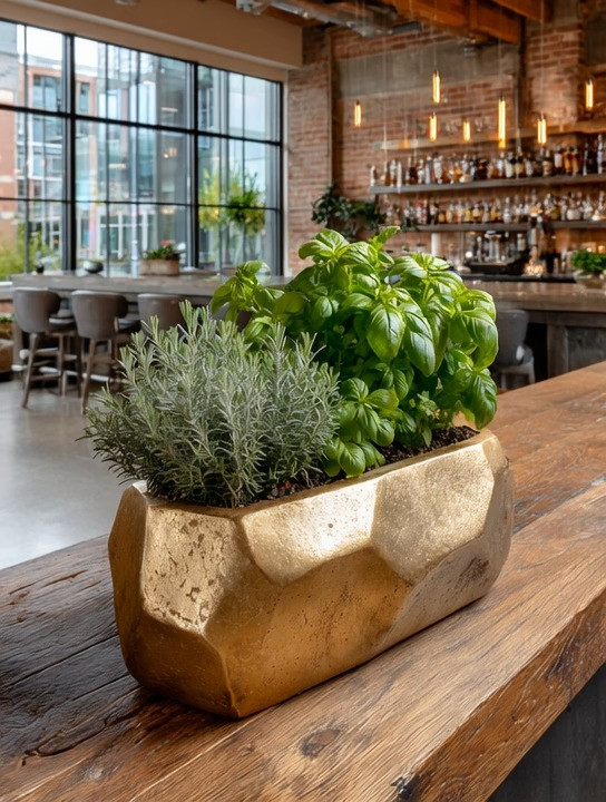 Herbs don’t just belong in the kitchen.

They belong anywhere you want life, freshness, and a little everyday luxury.

Because when herbs are styled right, they become decor — not just ingredients.

Try this simple upgrade:

• A statement gold planter for that elevated, warm glow
• A mix of fresh herbs like basil, rosemary, or thyme
• Placed on a kitchen counter, dining table, or even a balcony

Instantly, the space feels:

• More alive
• More intentional
• And quietly sophisticated

It’s functional and beautiful.

And let’s be honest — cutting fresh herbs from something that looks this good just feels different.

A small detail, but one that makes your home feel thoughtfully designed.

Shop our curated edit of gold planters: linked below.

#HomeDecorIdeas
#IndoorPlants
#HerbGarden
#KitchenDecor
#InteriorStyling
#ElegantLiving 

 #LTKHome