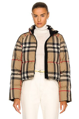 Alsham Arc Check Quilted Jacket | FWRD 