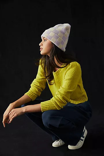Checkered Beanie | Anthropologie (US)