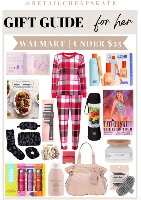 Gift guide for her - all from Walmart & under $25! #Walmartpartner ), @Walmart, #IYWYK, #walmartfinds

#LTKHoliday #LTKGiftGuide #LTKfindsunder50