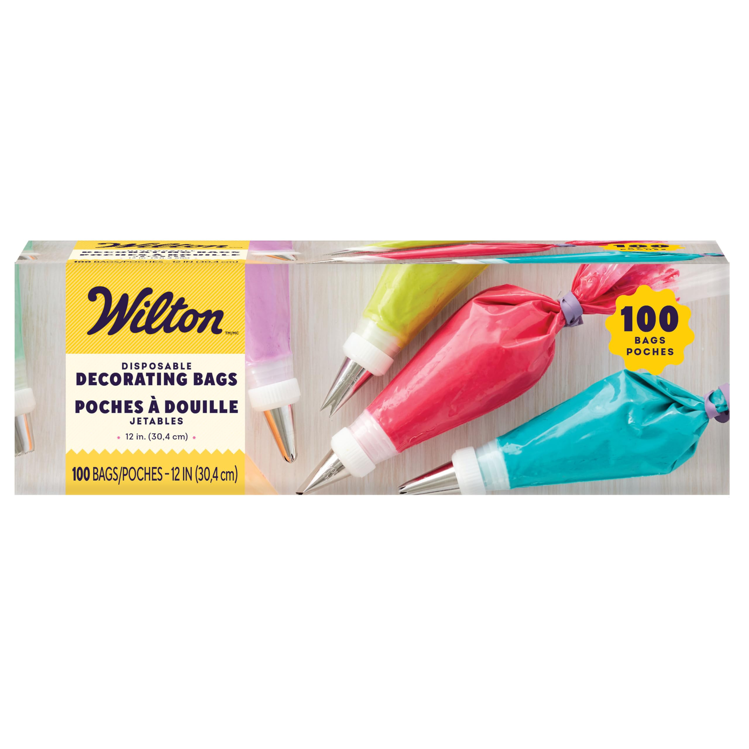 Wilton Disposable Decorating Bags for Piping Icing & Cake Decorating, Perfect for Baking Creation... | Amazon (US)
