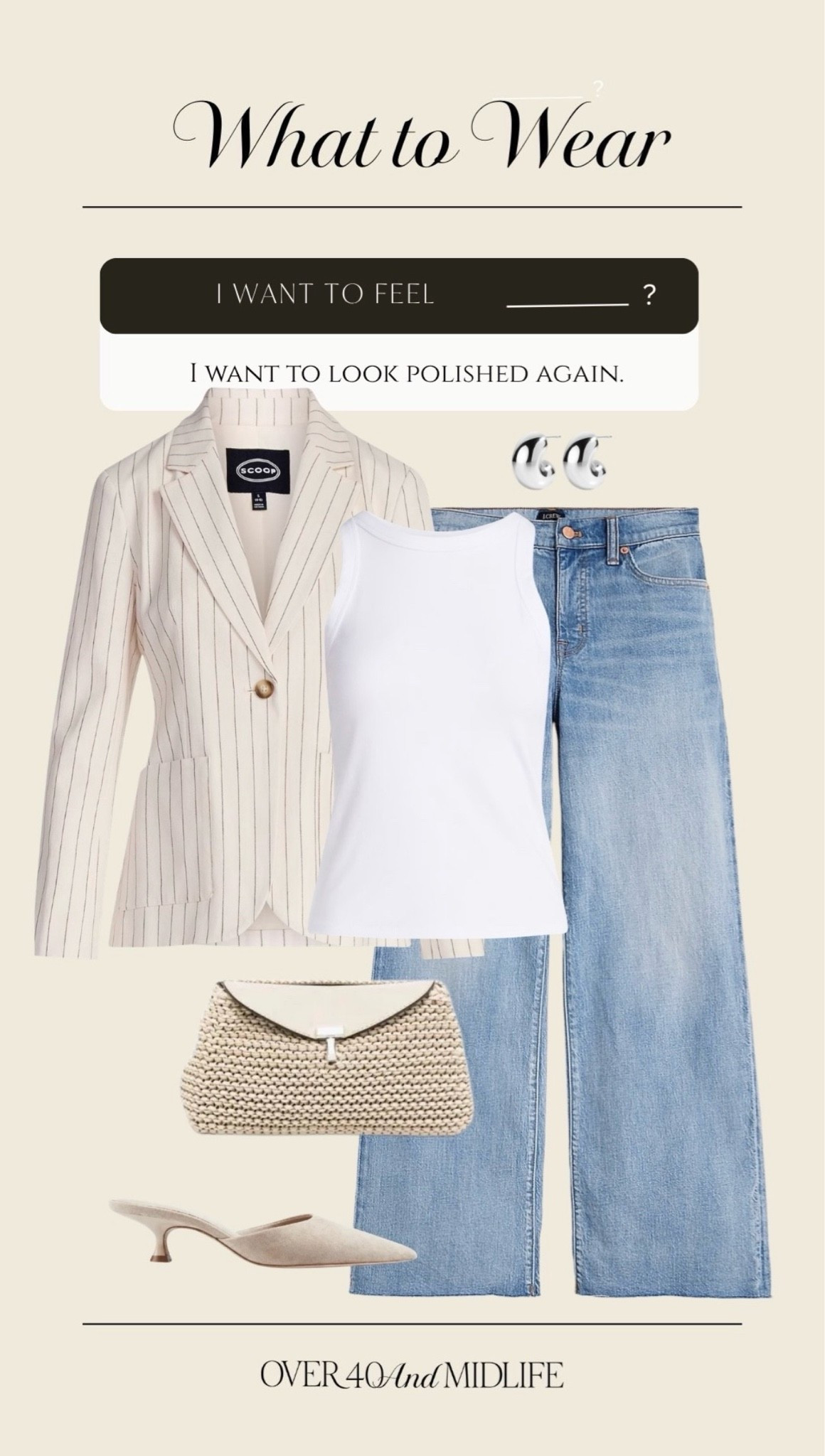 ✨Tap the bell, save and ❤️ for over 40 fashion, midlife style, midsize fashion and luxury looks for less. 

I want to feel polished again...

👑"Helping you look good, feel good!" - Lindsey Denver

#LTKOver40 #LTKMidsize #LTKPlusSize

Comment SHOP below to receive a DM with the link to this post on my LTK ⬇ https://liketk.it/6d0n5