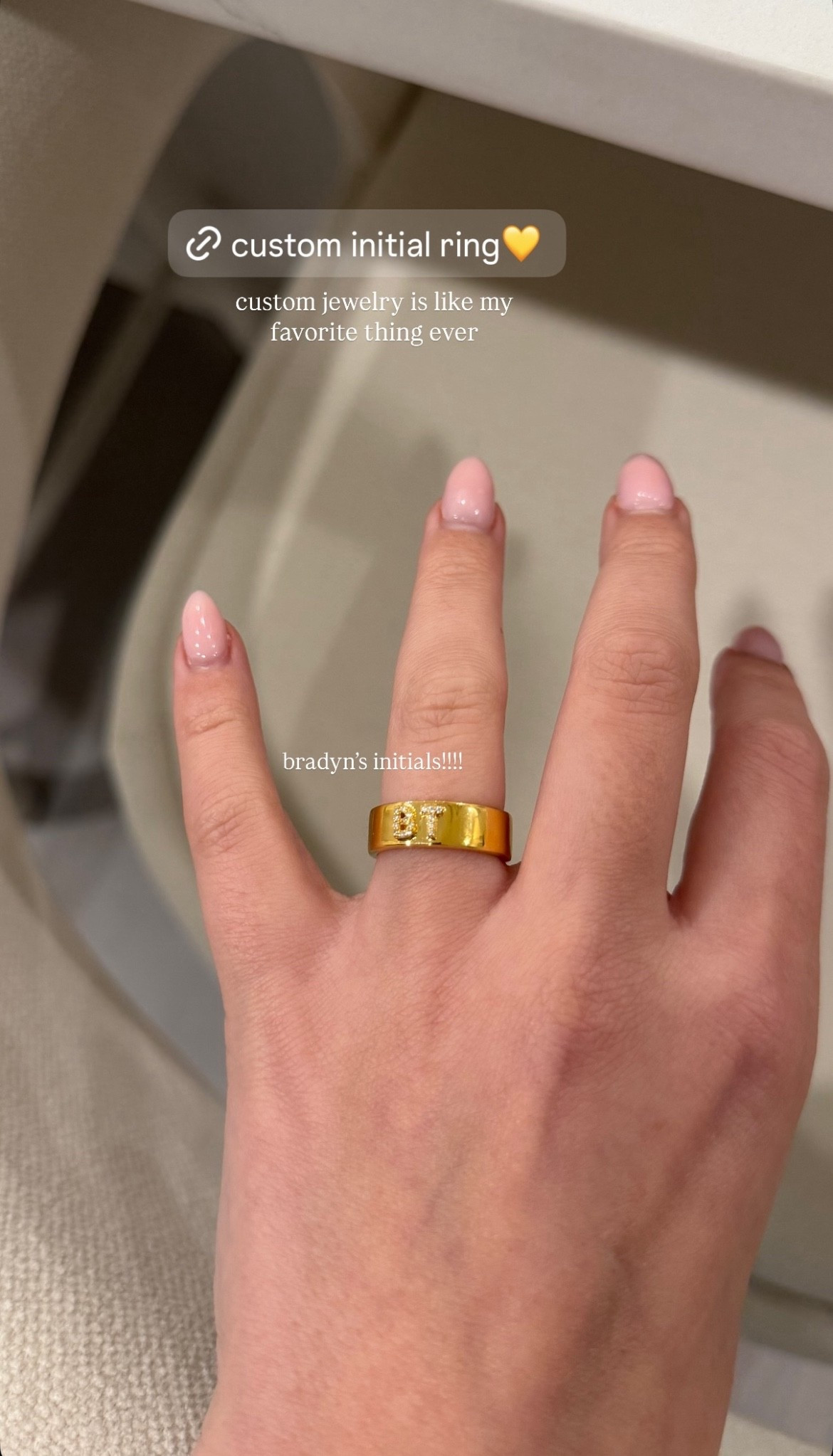 Custom jewelry is one of my favorite things! I got Bradyn’s initials on my new gold custom block ring. 😍

#LTKGiftGuide #LTKBeauty #LTKStyleTip