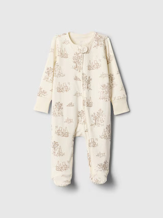 Baby First Favorites Supima® Footed One-Piece | Gap (US)