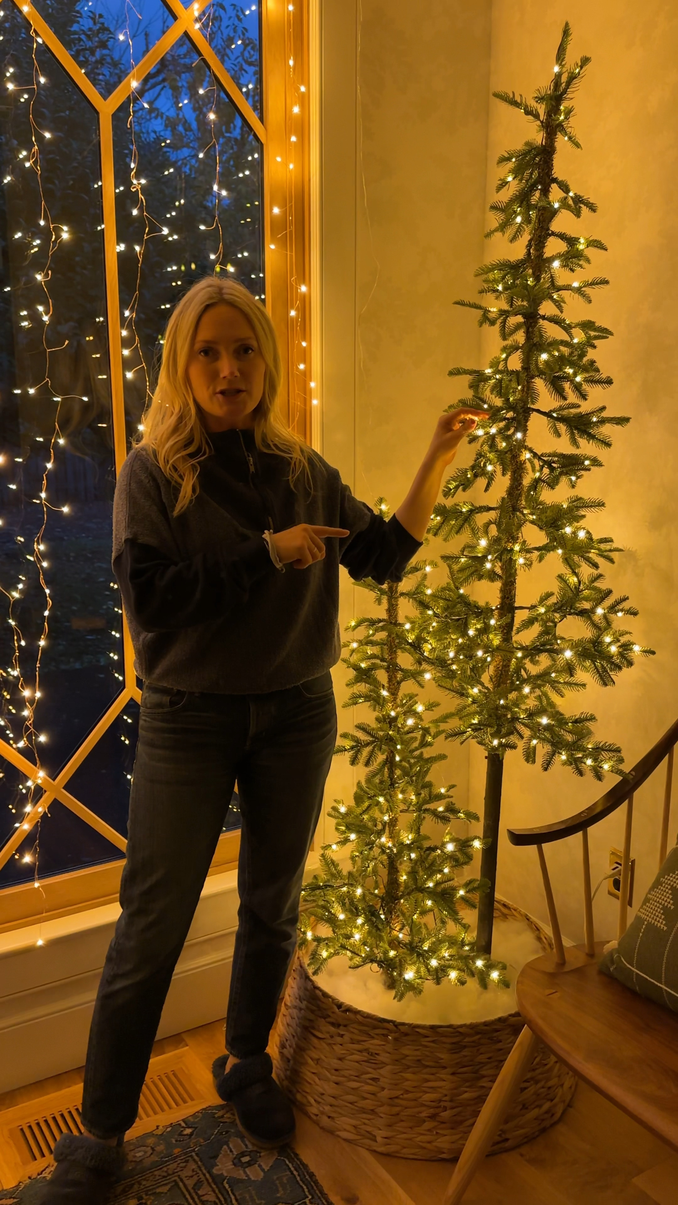 Looking for some easy Christmas decor? Pop one of these pre-lit trees into any corner for a hit of instant glow and cheer ✨

#LTKHoliday #LTKVideo #LTKCyberWeek